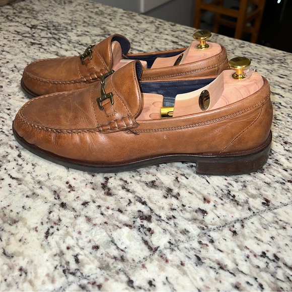 Cole Haan Pinch Maine Classics Horse-bit Loafers - Tan Size 11.5 - Picture 3 of 9